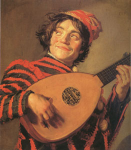 Frans Hals Jester with a Lute (mk05)